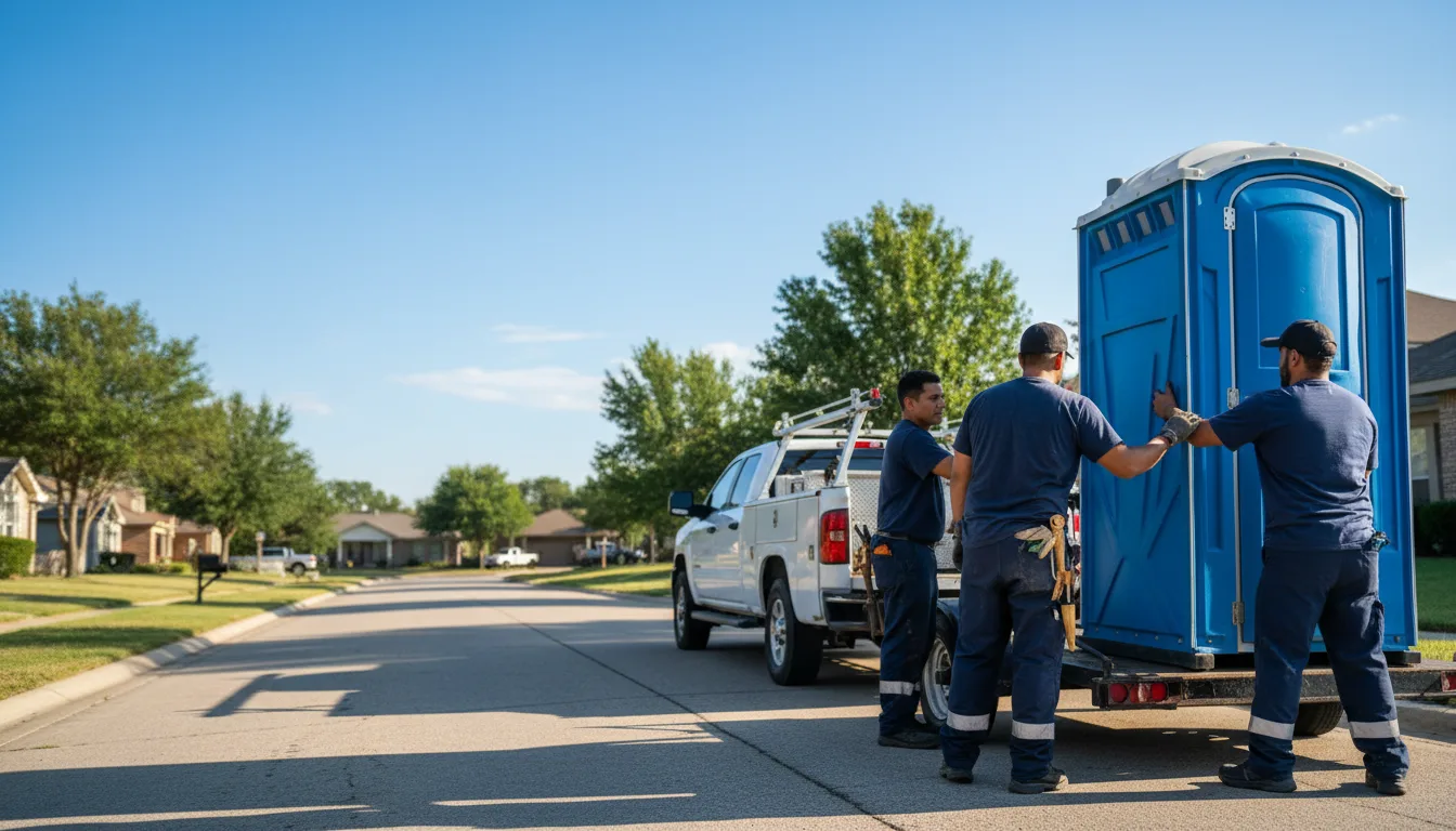 Portable Toilet Rental in Prescott, KS near me